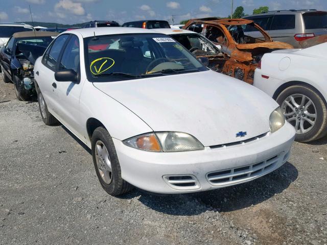 1G1JC524417384875 - 2001 CHEVROLET CAVALIER B WHITE photo 1