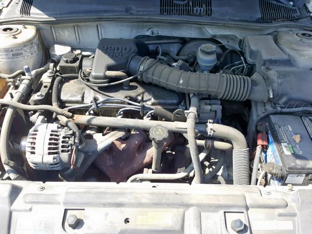 1G1JC524417384875 - 2001 CHEVROLET CAVALIER B WHITE photo 7