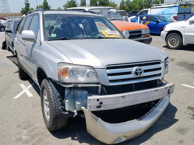 JTEGD21AX70162858 - 2007 TOYOTA HIGHLANDER SILVER photo 1