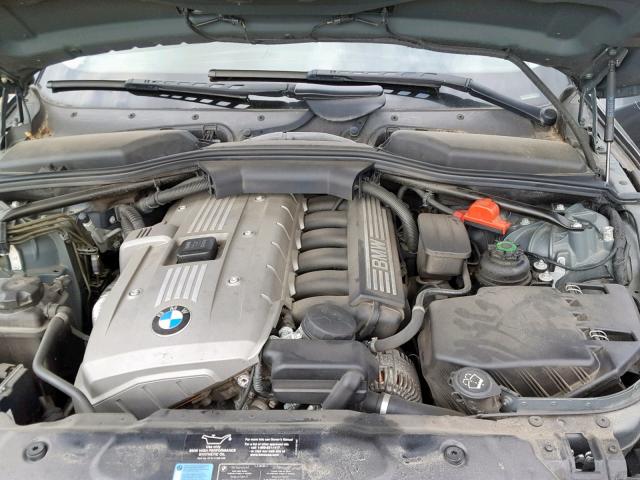 WBANF33516CS35332 - 2006 BMW 525 XI GRAY photo 7