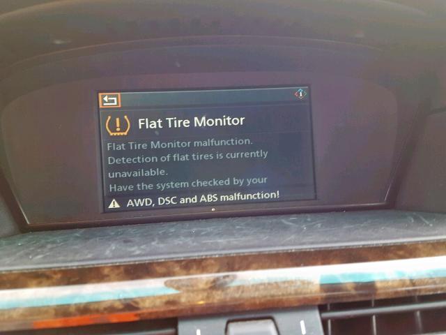 WBANF33516CS35332 - 2006 BMW 525 XI GRAY photo 9