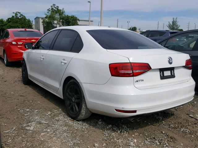 3VW2K7AJ3FM224661 - 2015 VOLKSWAGEN JETTA BASE 白色 照片 3