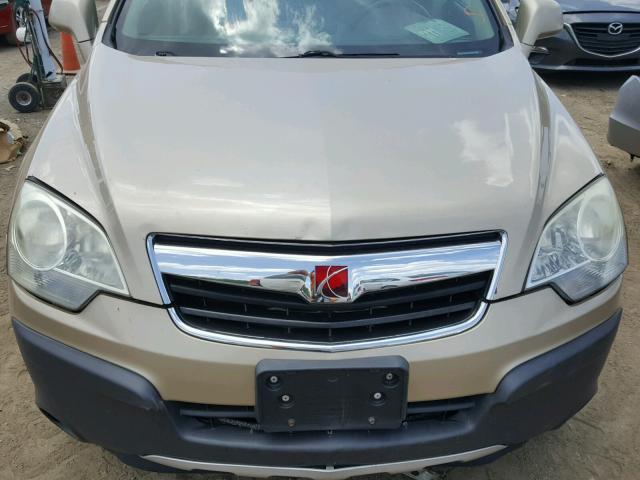 3GSCL33P88S597552 - 2008 SATURN VUE XE TAN photo 7