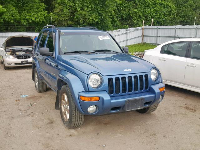 1J4GL58K24W237062 - 2004 JEEP LIBERTY LI BLUE photo 1