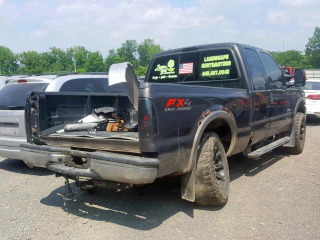 1FTWX31PX6EA14373 - 2006 FORD F350 SRW S GRAY photo 4