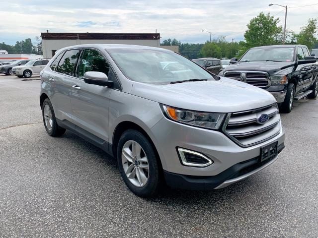 2FMPK4J93GBB75991 - 2016 FORD EDGE SEL SILVER photo 2