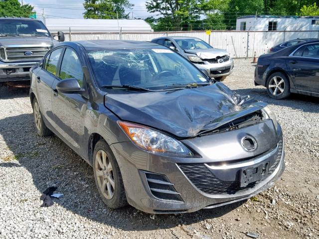 JM1BL1SF1A1102748 - 2010 MAZDA 3 I GRAY photo 1