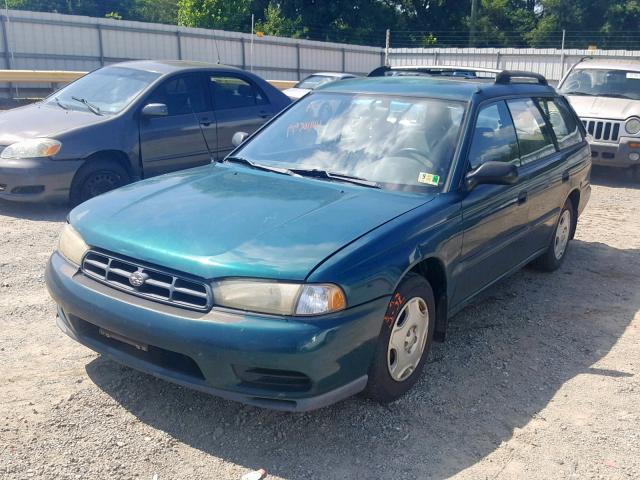 4S3BK4256W6309965 - 1998 SUBARU LEGACY BRI GREEN photo 2