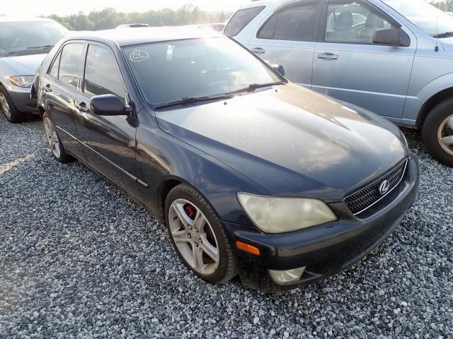 JTHBD192420041885 - 2002 LEXUS IS 300 BLACK photo 1