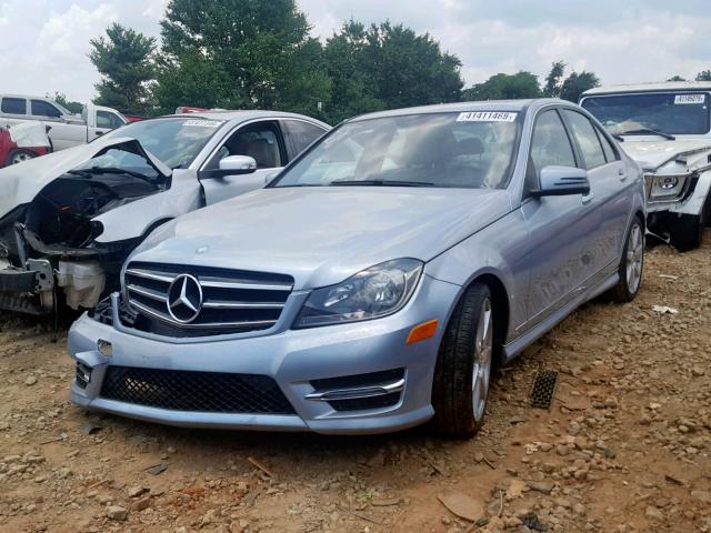 WDDGF4HB8ER308360 - 2014 MERCEDES-BENZ C 250 BURN photo 2