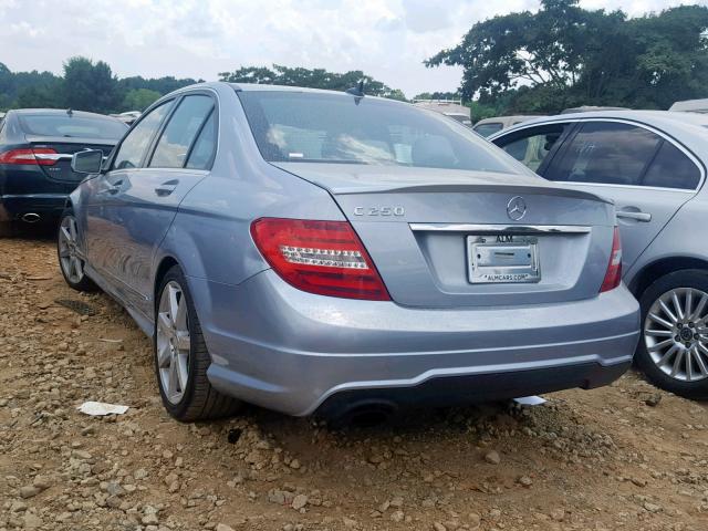 WDDGF4HB8ER308360 - 2014 MERCEDES-BENZ C 250 BURN photo 3