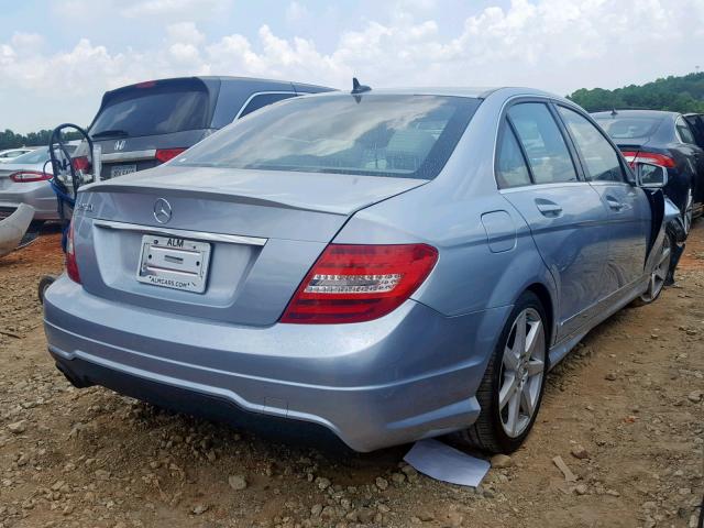 WDDGF4HB8ER308360 - 2014 MERCEDES-BENZ C 250 BURN photo 4