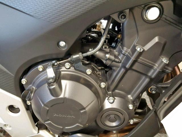 MLHPC4463E5101519 - 2014 HONDA CBR500 R TWO TONE photo 5