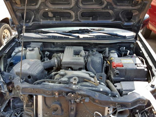 1GCESCFEXC8168450 - 2012 CHEVROLET COLORADO L BLACK photo 7