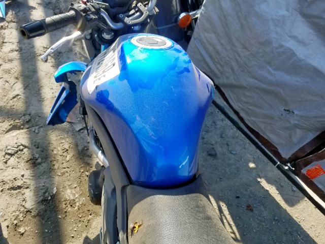 JKAEREC169DA31852 - 2009 KAWASAKI ER650 C BLUE photo 5