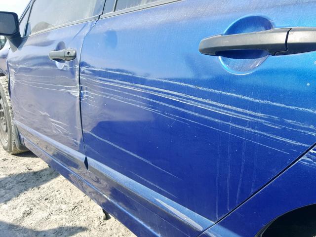 2HGFA16317H030355 - 2007 HONDA CIVIC DX BLUE photo 9