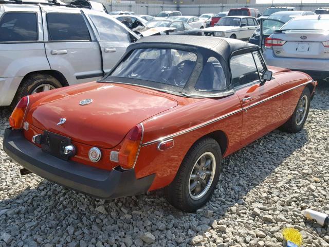 GHN5UG387664G - 1976 MG MGB ORANGE photo 4