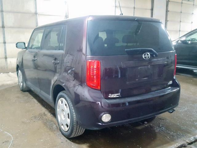 JTLKE50E491070146 - 2009 TOYOTA SCION XB 紫色 照片 3