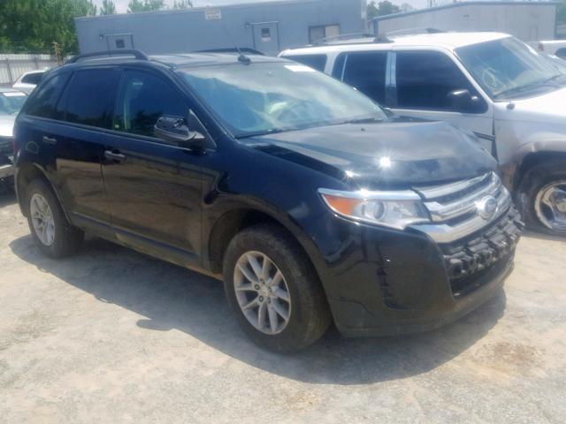 2FMDK3GC4EBA09444 - 2014 FORD EDGE SE BLACK photo 1