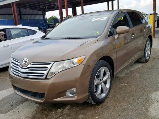 4T3ZK11A19U009328 - 2009 TOYOTA VENZA BROWN photo 2