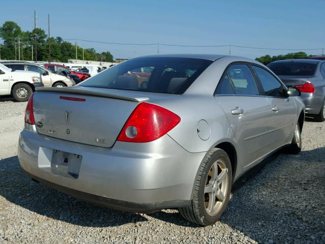 1G2ZG58N474256990 - 2007 PONTIAC G6 BASE SILVER photo 4