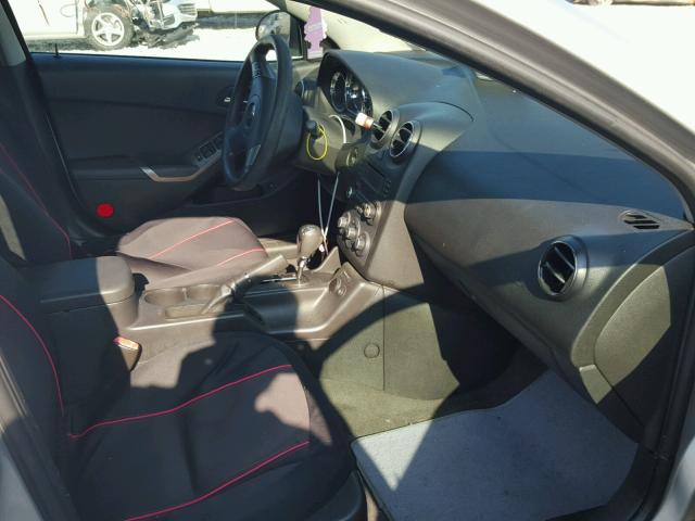 1G2ZG58N474256990 - 2007 PONTIAC G6 BASE SILVER photo 5