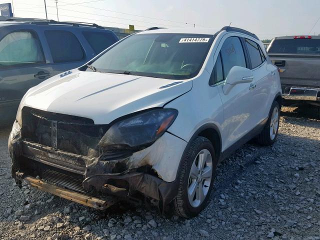 KL4CJASB3GB611129 - 2016 BUICK ENCORE WHITE photo 2