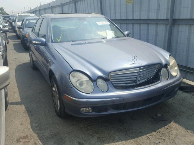 WDBUF65J33A266825 - 2003 MERCEDES-BENZ E 320 BLUE photo 1