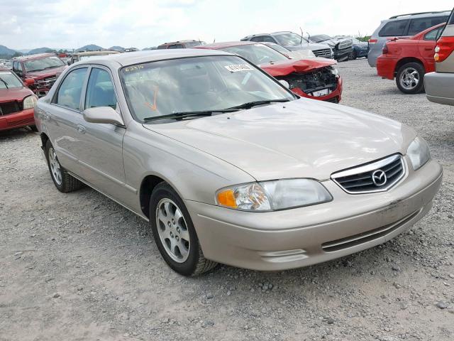 1YVGF22C225270282 - 2002 MAZDA 626 LX TAN photo 1