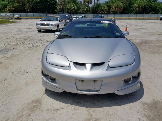 2G2FS22K0Y2166628 - 2000 PONTIAC FIREBIRD SILVER photo 9