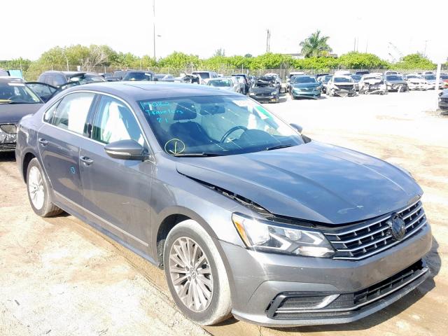 1VWBT7A31HC055792 - 2017 VOLKSWAGEN PASSAT SE GRAY photo 1