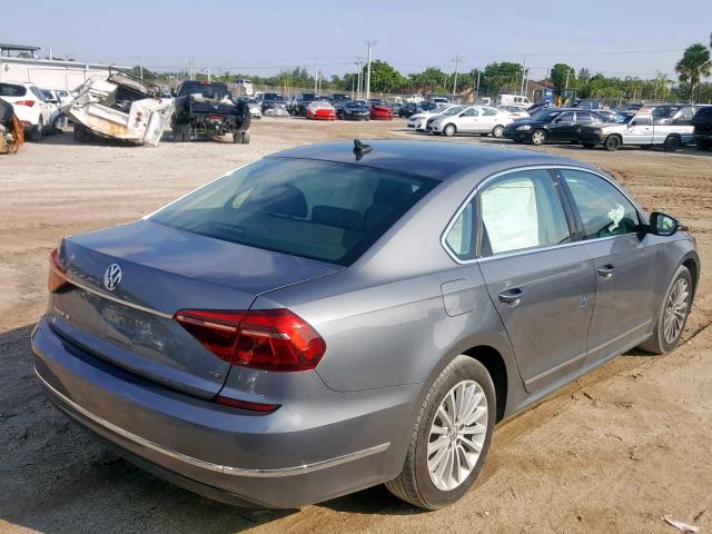 1VWBT7A31HC055792 - 2017 VOLKSWAGEN PASSAT SE GRAY photo 4