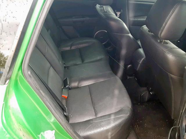 JM1BK343081116510 - 2008 MAZDA 3 HATCHBAC GREEN photo 6