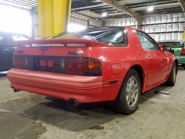 JM1FC3313K0705059 - 1989 MAZDA RX7 RED photo 4