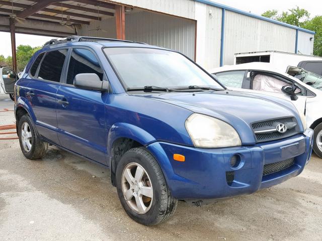 KM8JM12BX6U441578 - 2006 HYUNDAI TUCSON GL BLUE photo 1