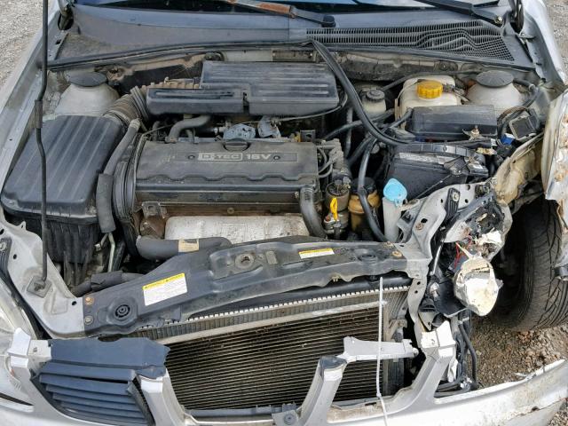 KL5JD52Z04K046915 - 2004 SUZUKI FORENZA S SILVER photo 7