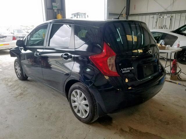 3N1CE2CP0EL436282 - 2014 NISSAN VERSA NOTE BLACK photo 3