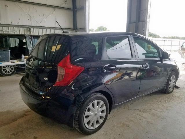 3N1CE2CP0EL436282 - 2014 NISSAN VERSA NOTE BLACK photo 4