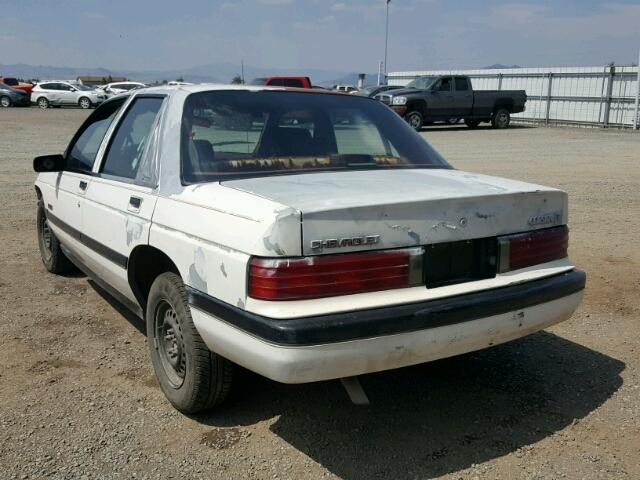 1G1LT53G2MY175179 - 1991 CHEVROLET CORSICA LT WHITE photo 3