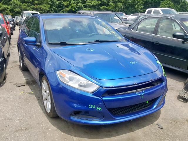 1C3CDFBA4DD152229 - 2013 DODGE DART SXT BLUE photo 1