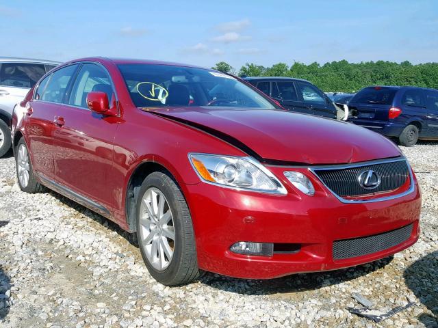 JTHBH96S765043341 - 2006 LEXUS GS 300 RED photo 1