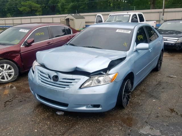 4T1BE46K97U630379 - 2007 TOYOTA CAMRY NEW BLUE photo 2