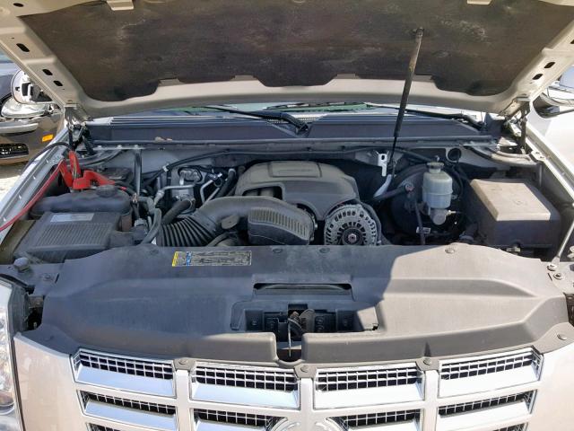 1GYUKBEF5AR154196 - 2010 CADILLAC ESCALADE L SILVER photo 7