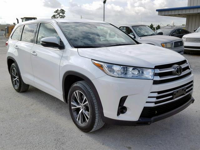 5TDZARFH9HS031682 - 2017 TOYOTA HIGHLANDER WHITE photo 1