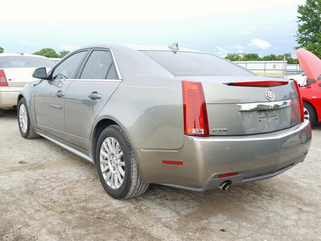 1G6DE5EY2B0149563 - 2011 CADILLAC CTS LUXURY GREEN photo 3