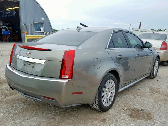 1G6DE5EY2B0149563 - 2011 CADILLAC CTS LUXURY GREEN photo 4