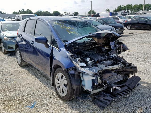 3N1CE2CP1JL359285 - 2018 NISSAN VERSA NOTE BLUE photo 1