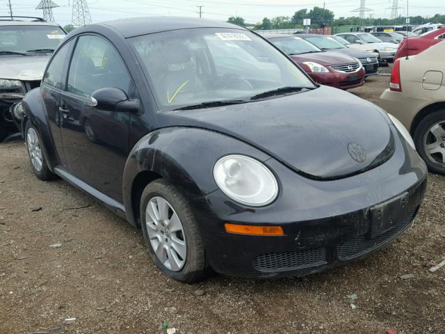 3VWPW31C99M509700 - 2009 VOLKSWAGEN NEW BEETLE BLACK photo 1