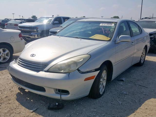 JTHBF30G220031662 - 2002 LEXUS ES 300 BLUE photo 2