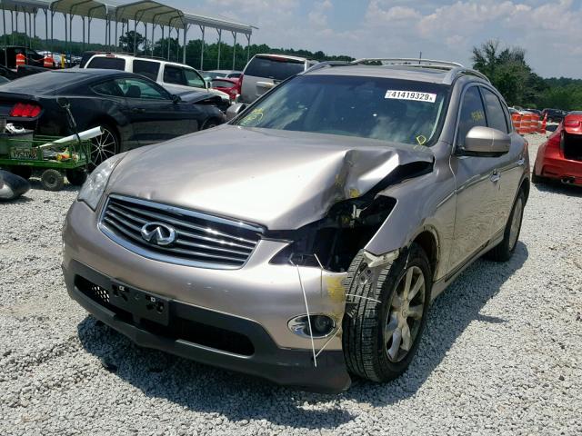 JNKAJ09E69M900020 - 2009 INFINITI EX35 BASE GOLD photo 2